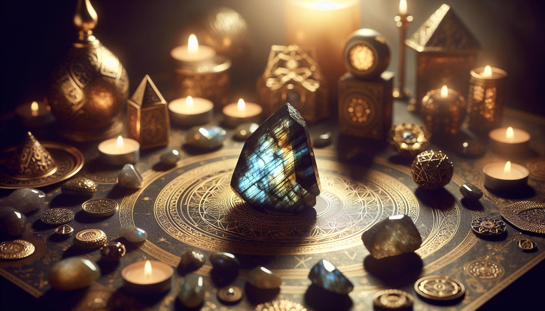 Connecting with the Earth's Energy: The Natural Origins of Black Labradorite