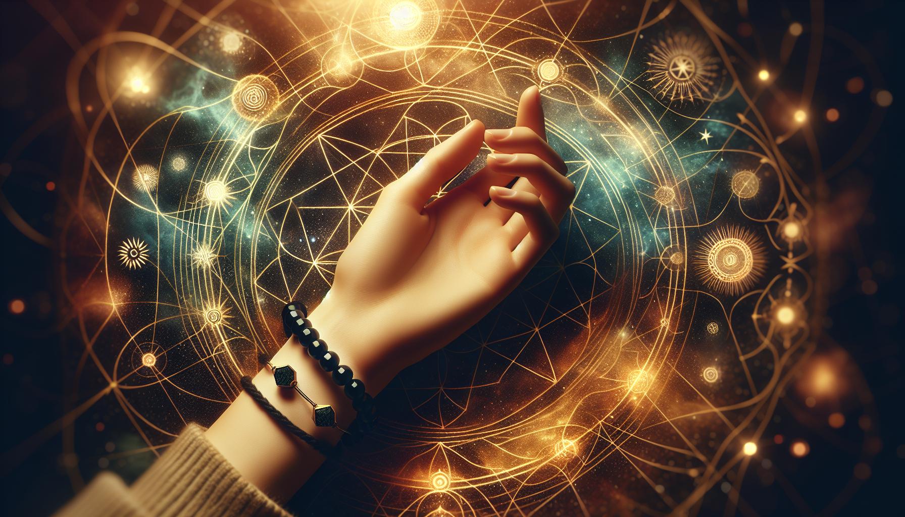 Crafting Connections: Wearing a Black Bracelet as a Personal Affirmation