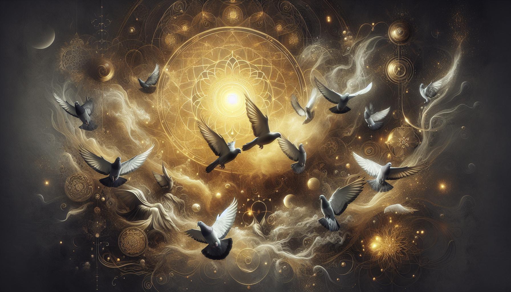 Embracing Peace: How Grey Pigeons Inspire Inner Calm and Harmony