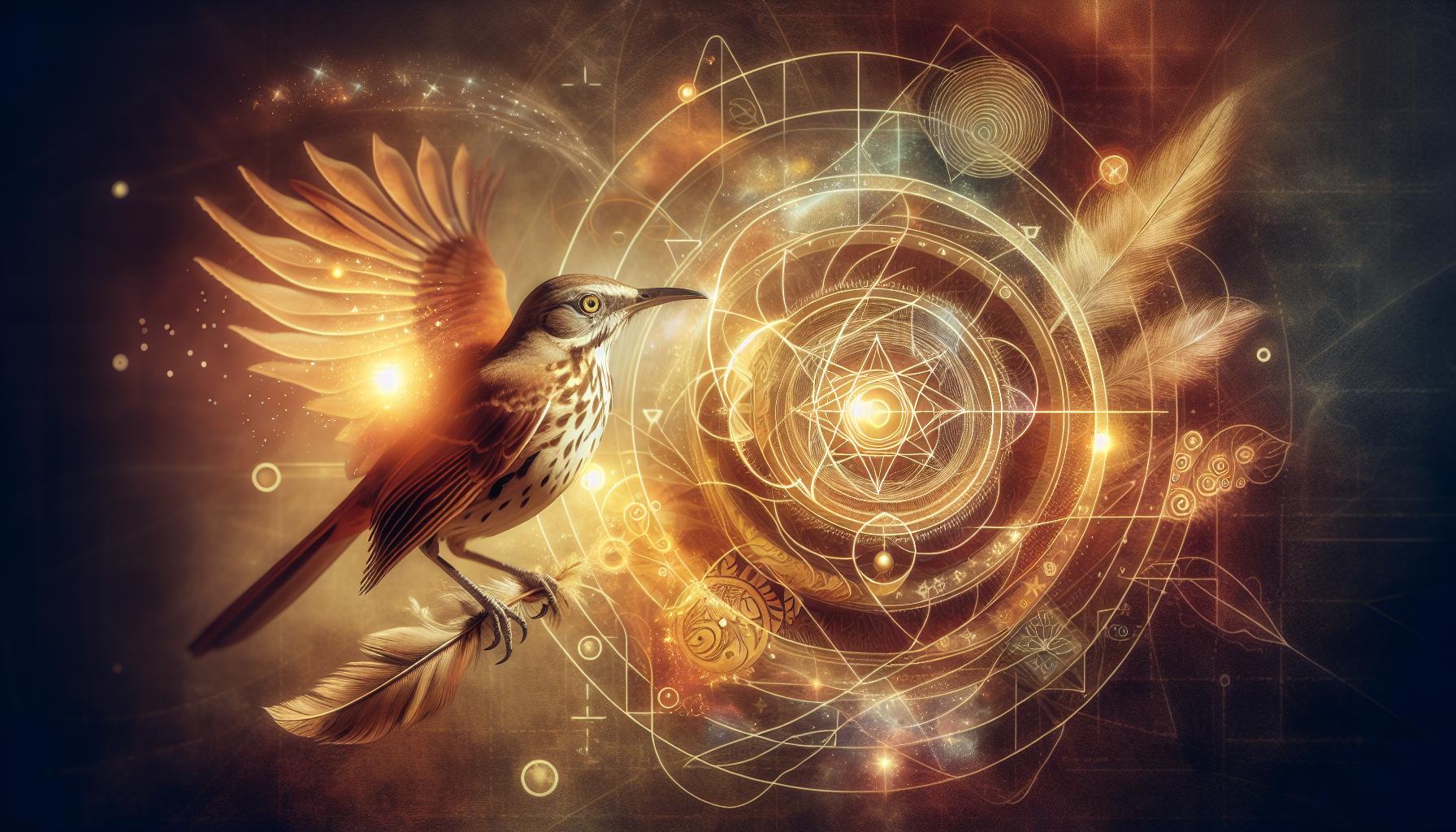 How the Brown Thrasher Encourages Personal Creativity