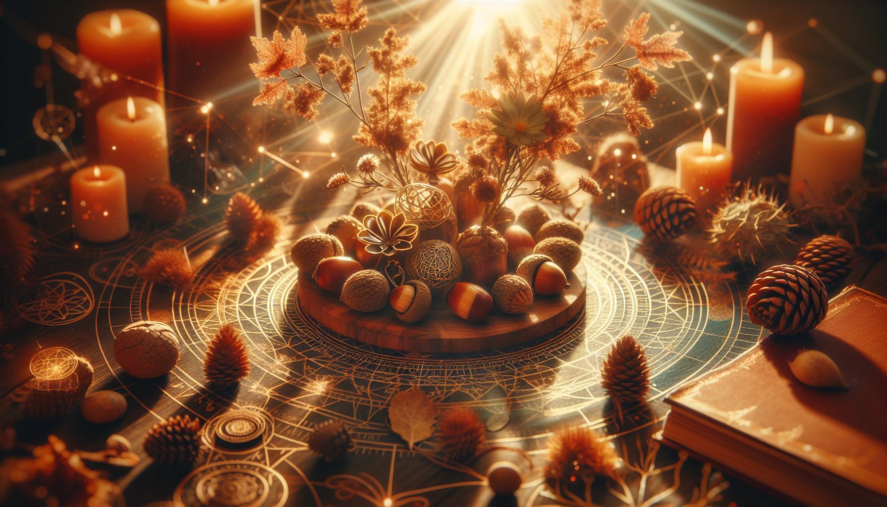 The Interconnection of Acorn Flowers and Personal Transformation