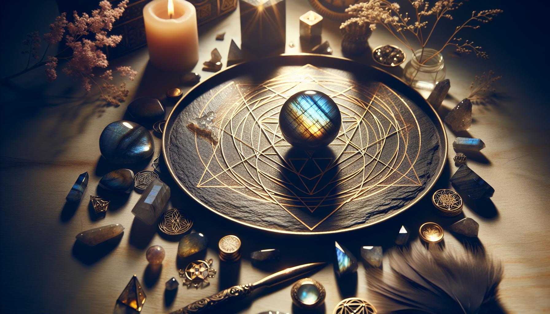 Rituals and Practices: Enhancing Your Spiritual Journey with Black Labradorite