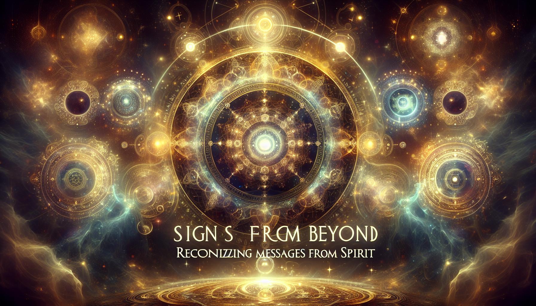 Signs from Beyond: Recognizing Messages from Spirit