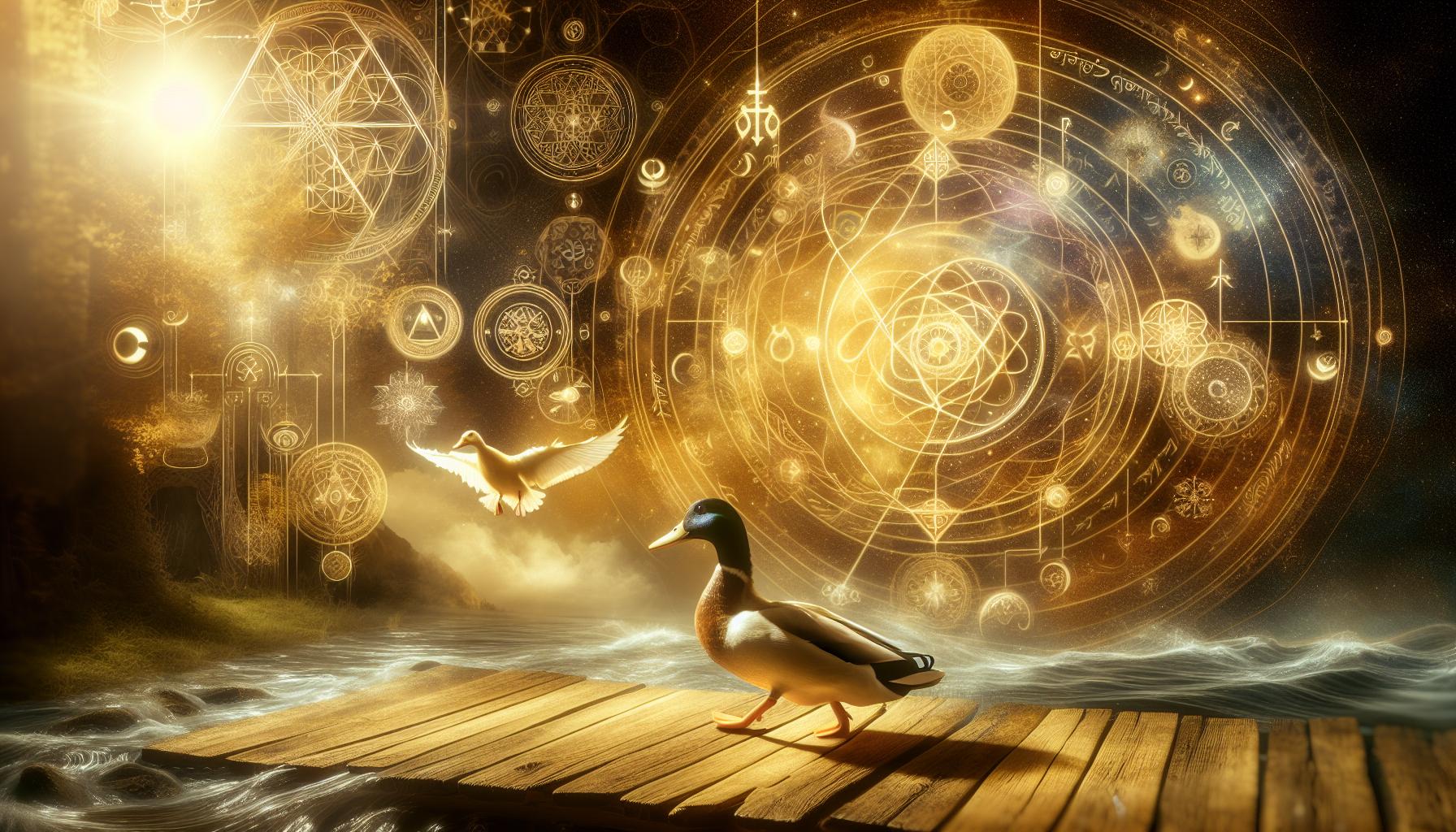 Spiritual Meaning of Duck Crossing Your Path: Adaptability and Good Fortune