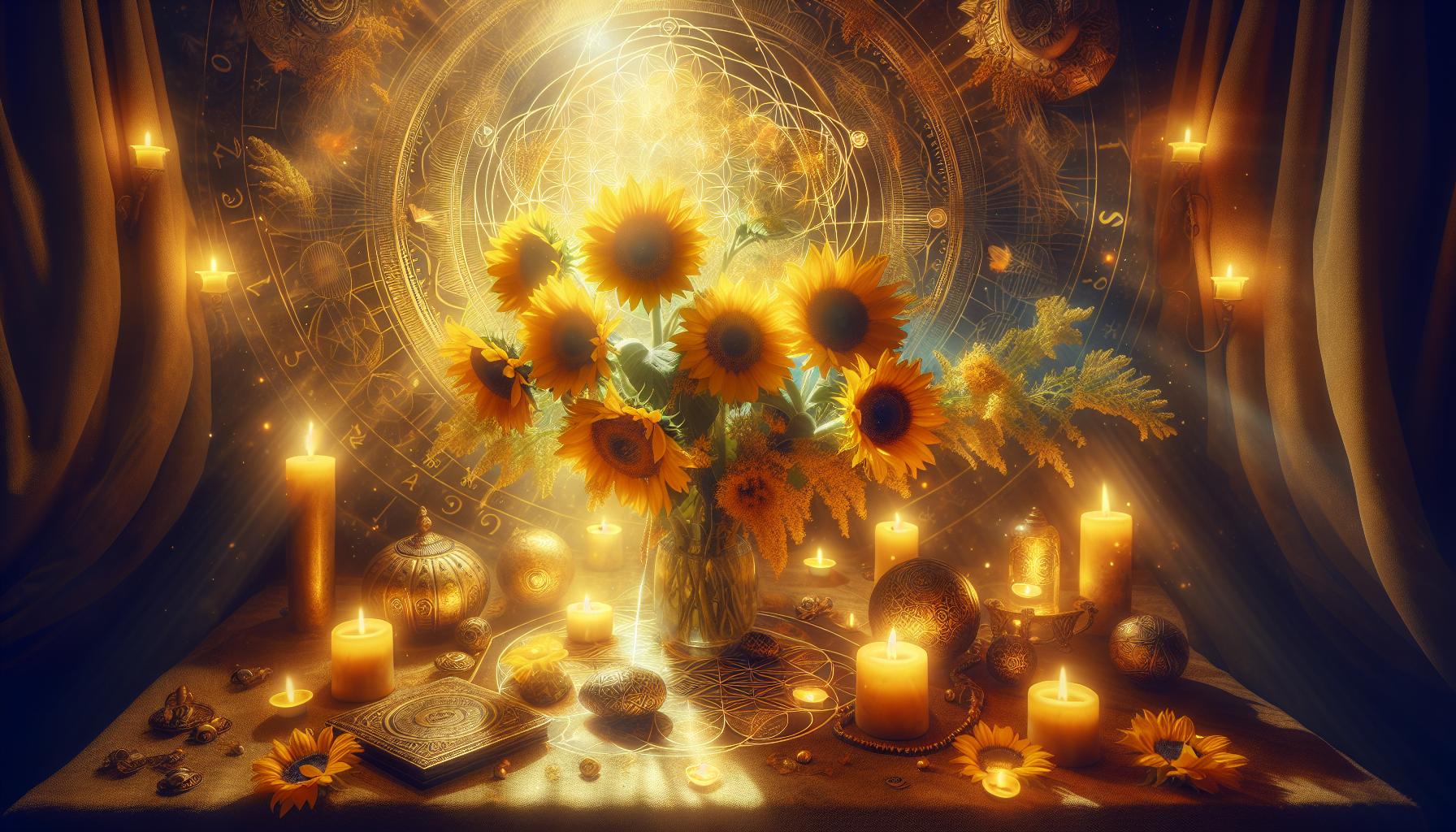 Sunflowers as Beacons of Hope in Spiritual Practices