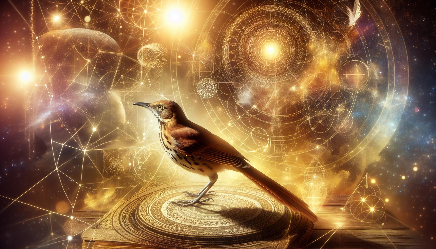 Unpacking the Spiritual Significance of the Brown Thrasher